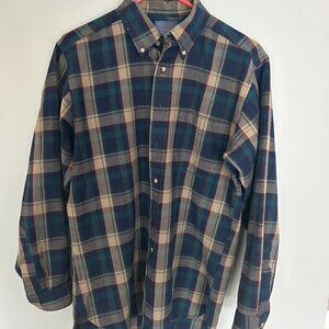 Vintage Pendleton Button Down Shirt - Made in USA - Size M